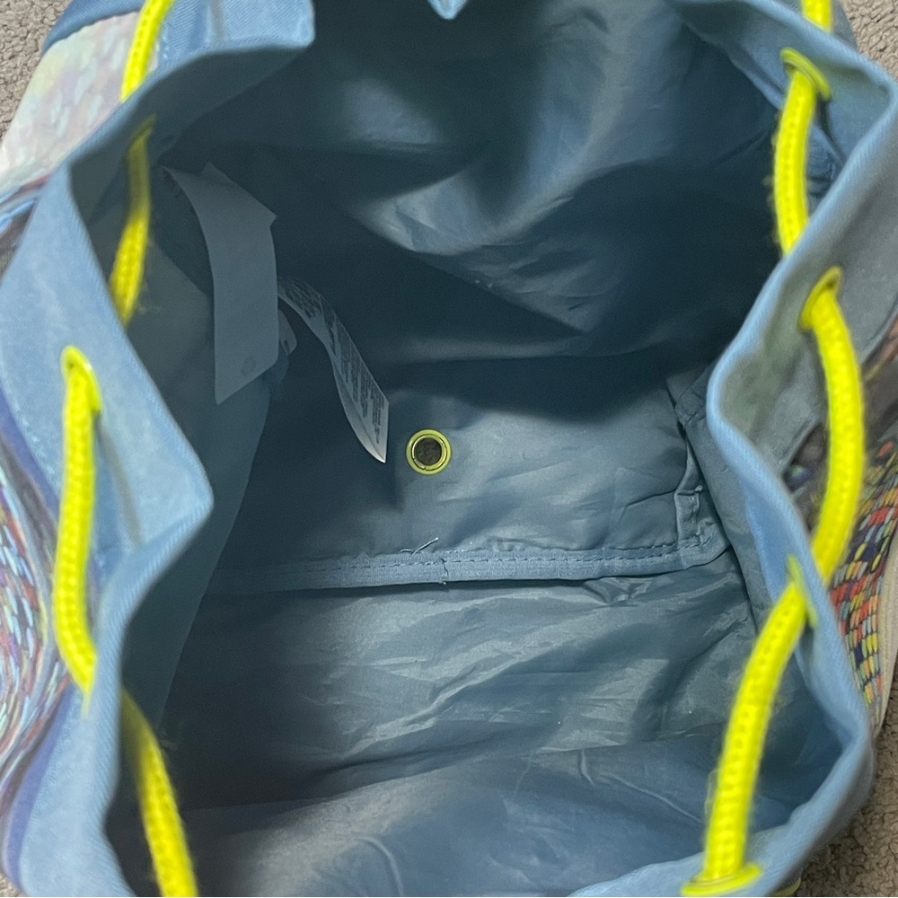 Disney Pixar Cars Lightning McQueen Drawstring Backpack - Picture 6 of 10